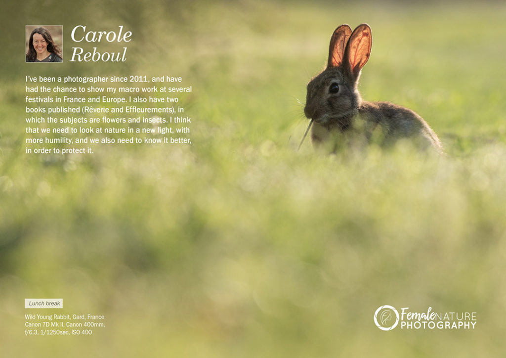 Female Nature Photographer of the Month - July 2018 - Carole Reboul